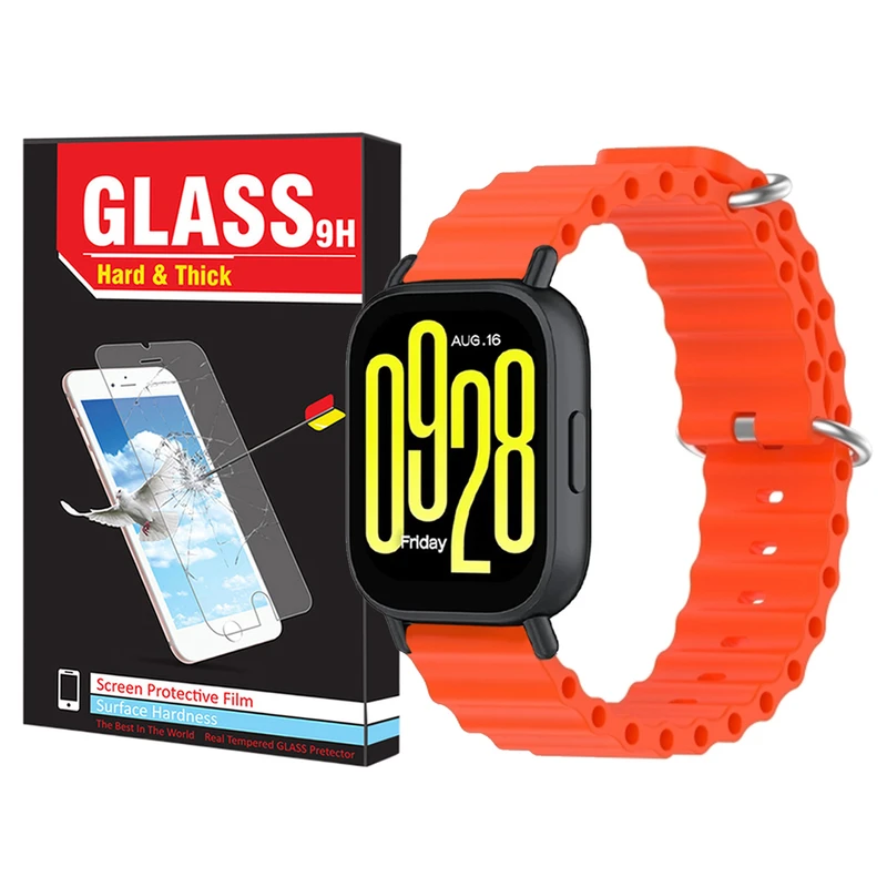 بند هارد اند تیک مدل Ocean HT TW مناسب برای ساعت هوشمند شیائومی Redmi Watch 5 Active / Redmi Watch 5 Lite