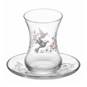 سرویس چای خوری 12 پارچه لاو طرح دوگا