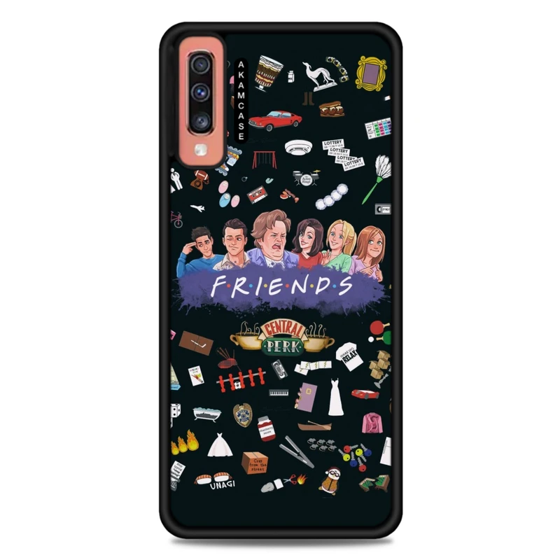 کاور آکام مدل AMCWSGA70-FRIENDS9 مناسب برای گوشی موبایل سامسونگ Galaxy A70