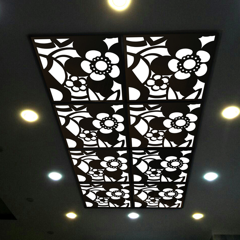تایل سقفی آسمان مجازی بنی دکو مدل MC27 اندازه 60x60 سانتی متر مجموعه 4 عددی