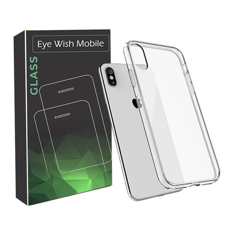 کاور آی ویش مدل ژله ای مناسب برای گوشی موبایل اپل Iphone XS MAX