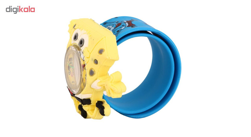 ساعت مچی عقربه ای پسرانه مدل باب اسفنجی ساعت مچی عقربه ای پسرانه مدل باب اسفنجی