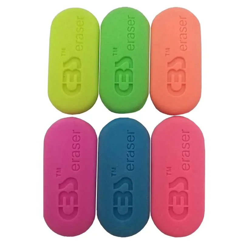 پاک کن سی بی اس مدل رنگی کد PC-06 بسته 6 عددی