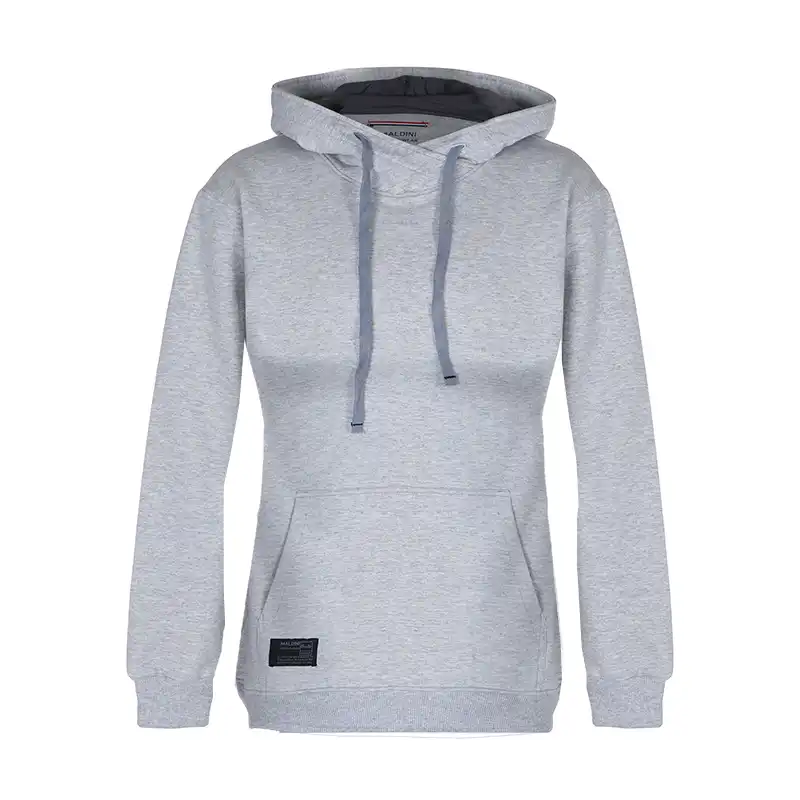 هودی زنانه مالدینی مدل W101 رنگ طوسی