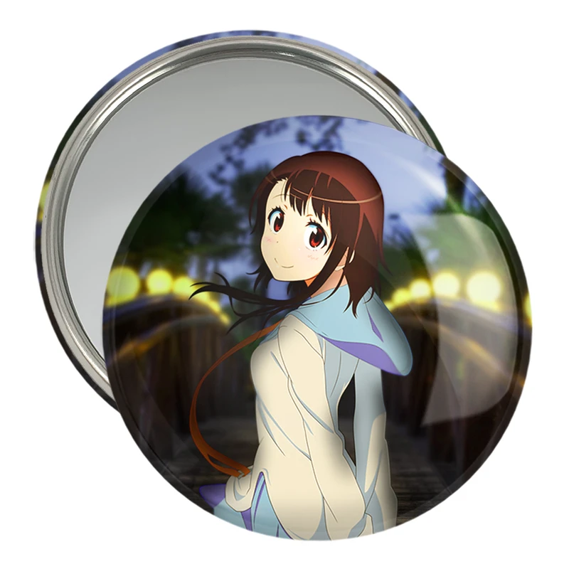 آینه جیبی خندالو مدل اونودرا انیمه عشق دروغین  کد 17158