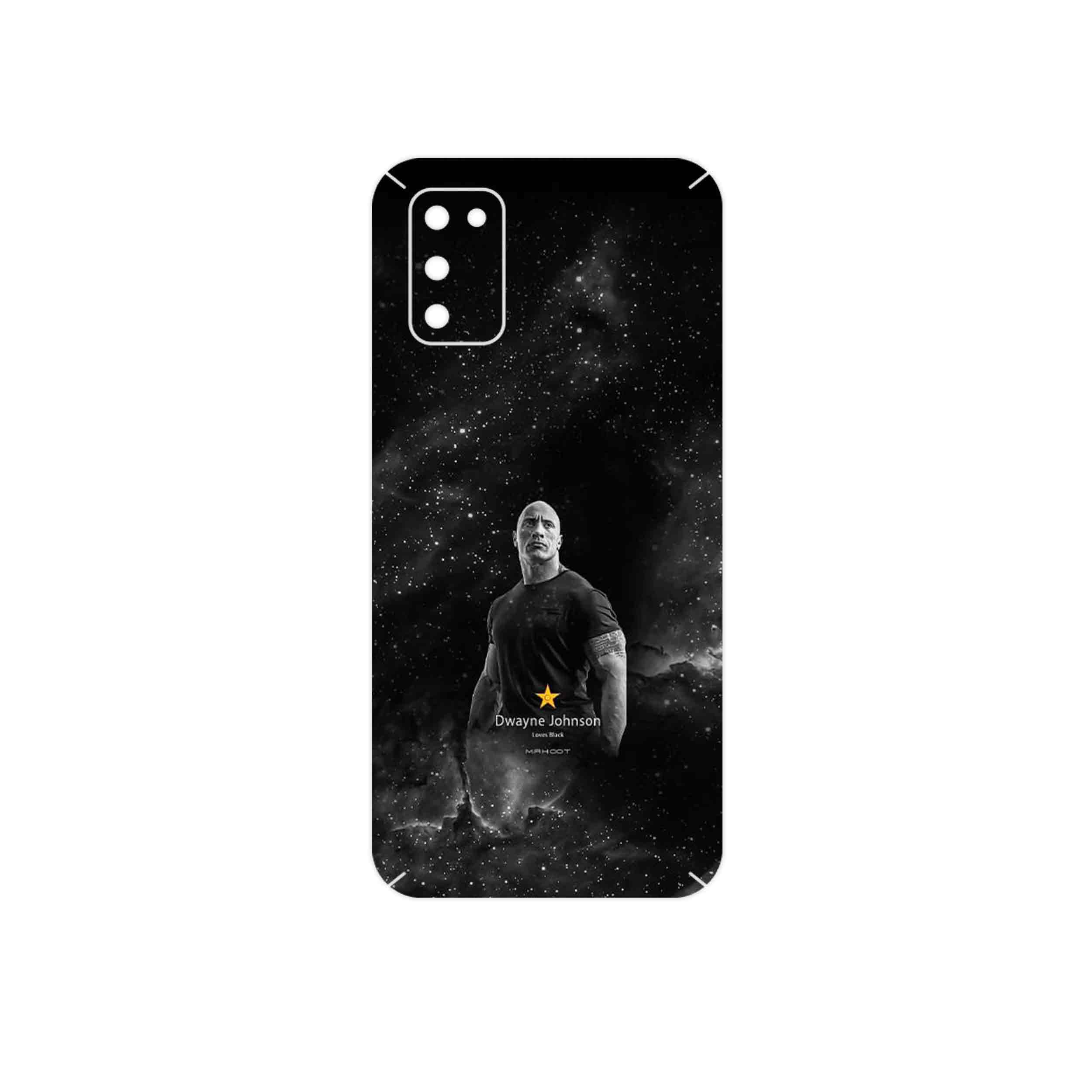 برچسب پوششی ماهوت مدل Dwayne Johnson مناسب برای گوشی موبایل سامسونگ Galaxy A02S