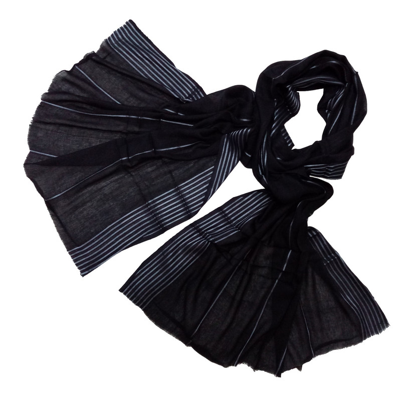 شال زنانه مدل خطی