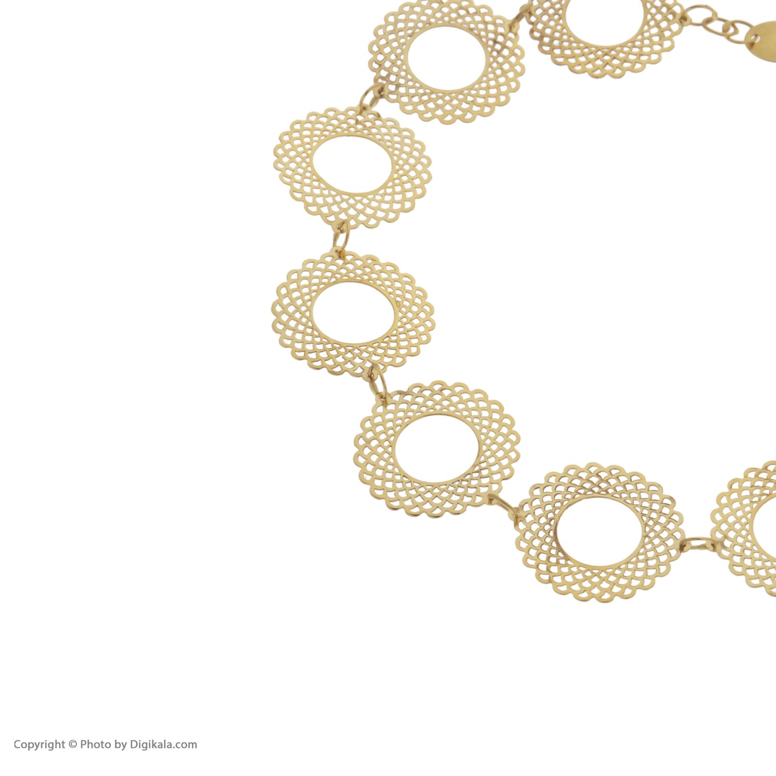دستبند طلا 18 عیار زنانه کانیار گالری مدل DG2 -  - 3