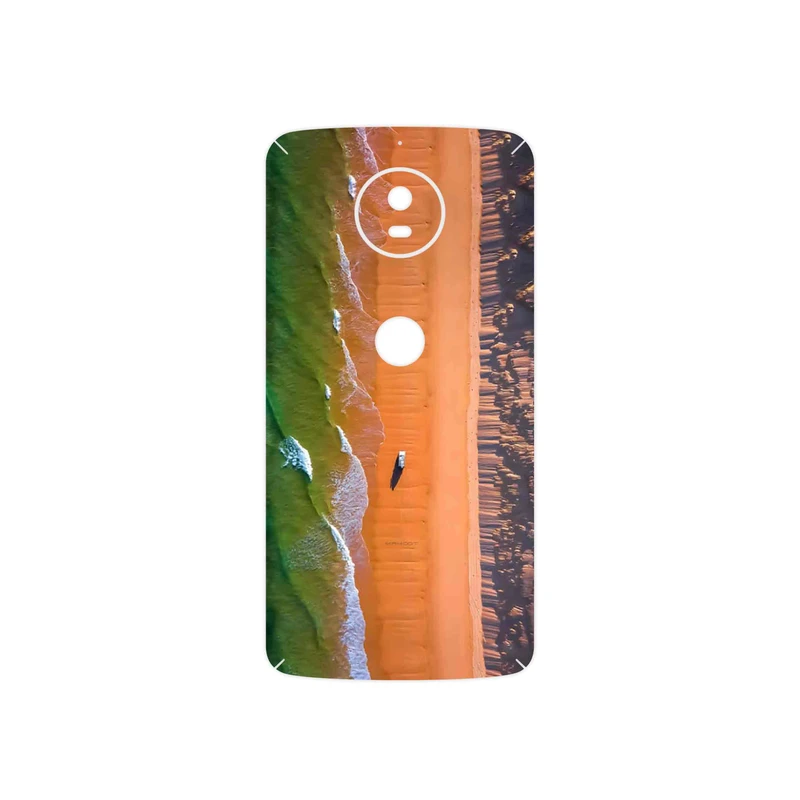 برچسب پوششی ماهوت مدل Beach and Green Sea مناسب برای گوشی موبایل موتورولا Moto G5S