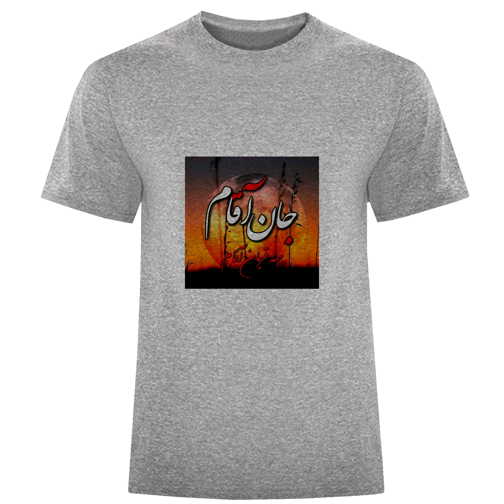 تی شرت آستین کوتاه مردانه مدل جان آقام D900