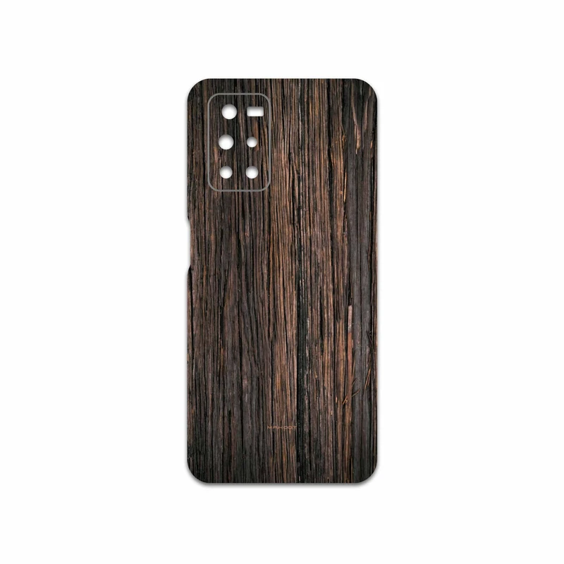 برچسب پوششی ماهوت مدل Burned-Wood مناسب برای گوشی موبایل شیائومی Redmi Note 11 4G