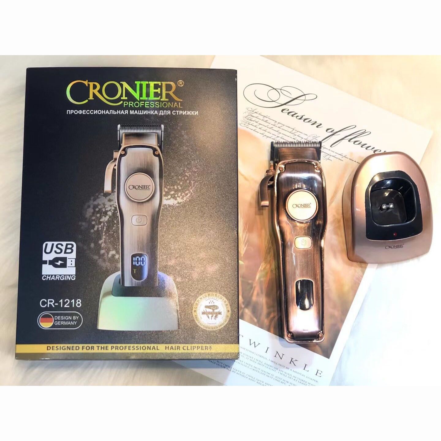 ماشین اصلاح موی سر و صورت کرونیر مدل CR-1218 -  - 4
