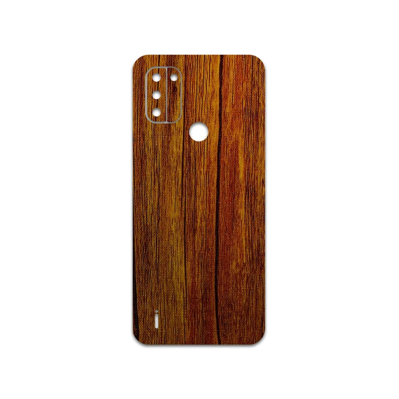 برچسب پوششی ماهوت مدل Orange-Wood مناسب برای گوشی موبایل نوکیا C31