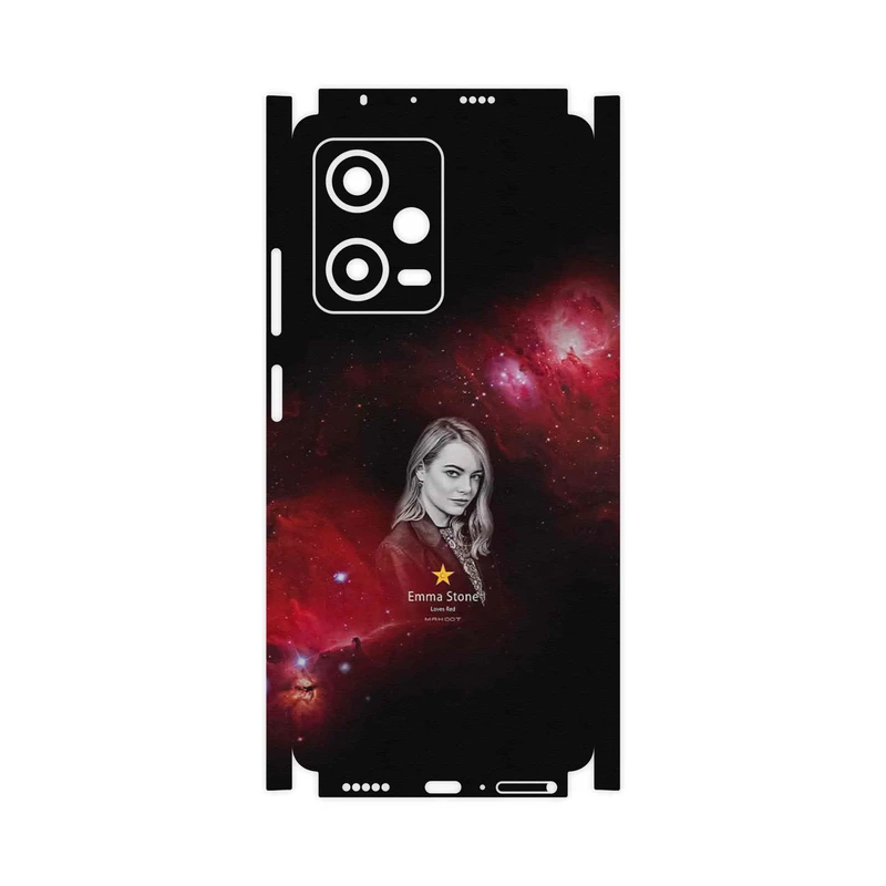 برچسب پوششی ماهوت مدل Emma Stone-FullSkin مناسب برای گوشی موبایل شیائومی Redmi Note 12 Pro 5G