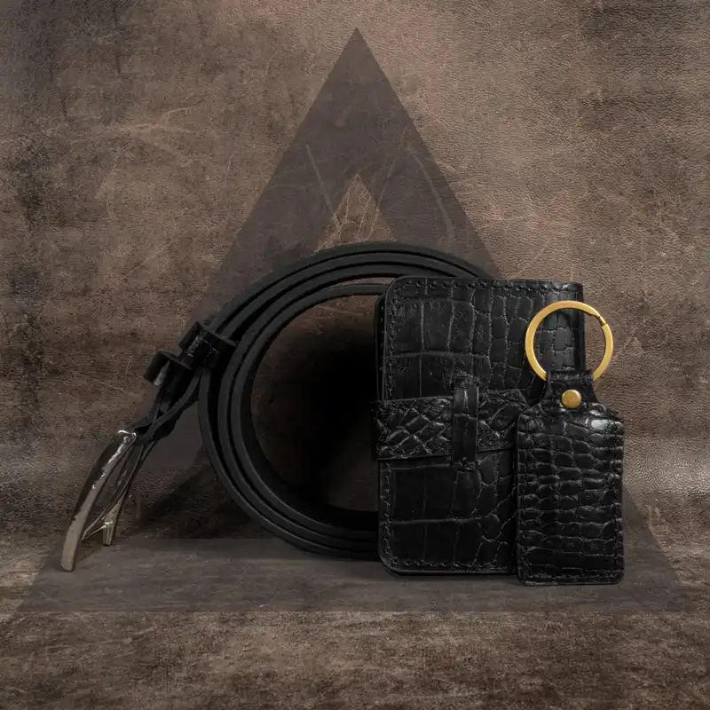 ست هدیه چرم آراهمراه مدل ARASET36