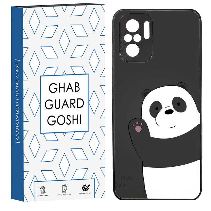 کاور قاب گارد گوشی طرح پاندا کد TPU-225 مناسب برای گوشی موبایل شیائومی Redmi Note 10 4g / Redmi Note 10s / Poco m5s