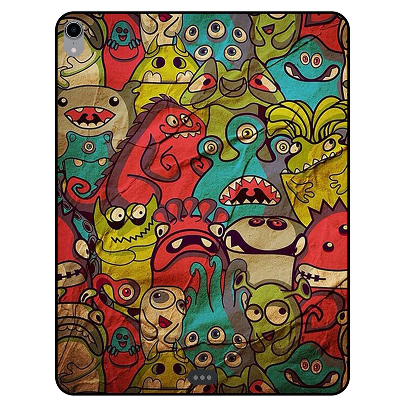 کاور مگافون طرح هیولا مدل 0101 مناسب برای تبلت اپل iPad Pro 12.9 2018