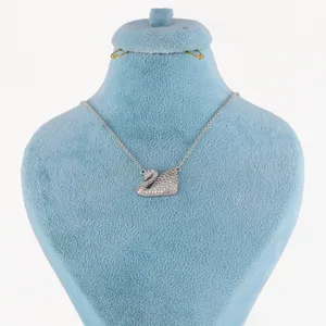 گردنبند زنانه مدل قو کد AAB381