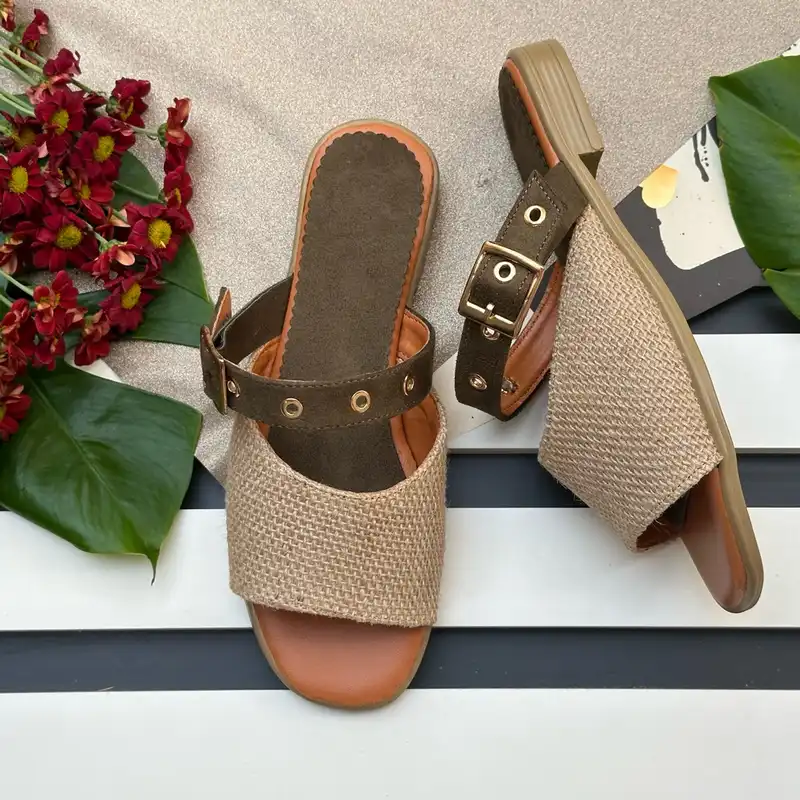 صندل زنانه نیکتا مدل ترمه