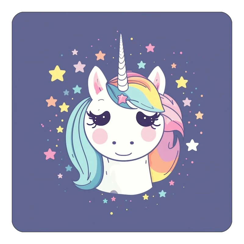 مگنت کاکتی طرح اسب تک شاخ و یونیکورن مدل mp32181