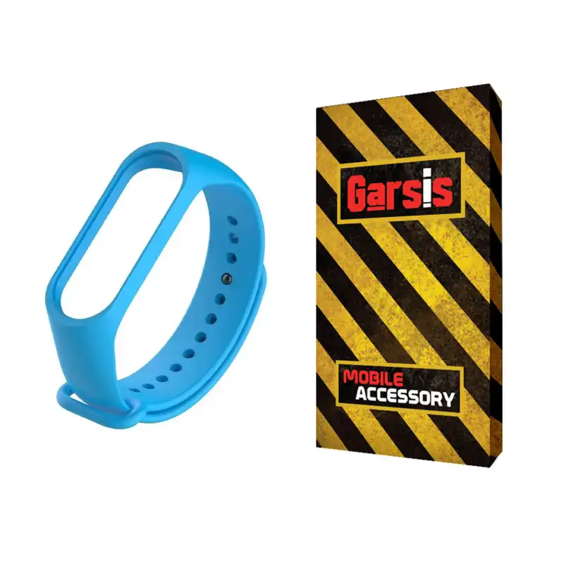 بند گارسیس مدل سیلیکونی مناسب برای مچ بند هوشمند شیائومی MI BAND 6