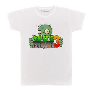 تی شرت بچگانه پرمانه طرح Plants vs Zombies کد pmt.2705