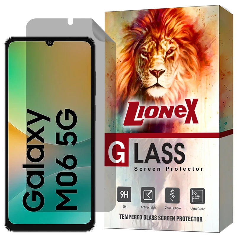 محافظ صفحه نمایش لایونکس مدل NOPRL مناسب برای گوشی موبایل سامسونگ Galaxy M06