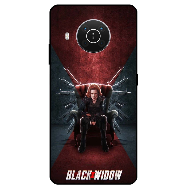 کاور مگافون طرح بیوه سیاه مدل 5423 مناسب برای گوشی موبایل نوکیا X10 / X20      