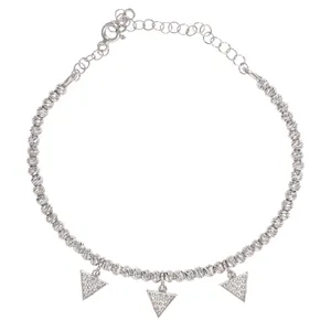 دستبند نقره زنانه مدل Am006