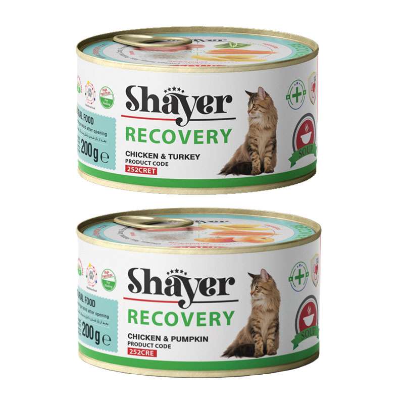 کنسرو غذای گربه شایر مدل Pack 2 وزن 200 گرم بسته 2 عددی