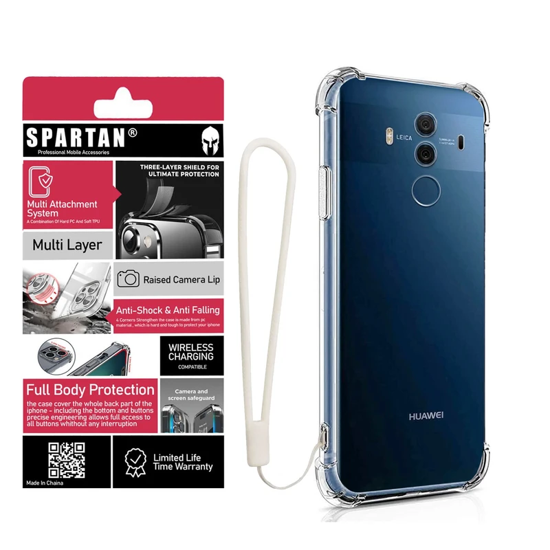 کاور اسپارتان مدل Airbag Strap مناسب برای گوشی موبایل هوآوی Mate 10 Pro به همراه بندآویز