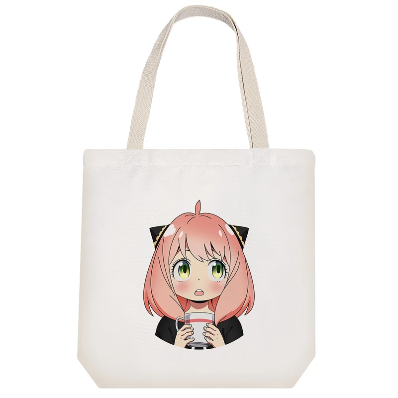 ساک خرید خندالو مدل آنیا فورجر  انیمه اسپای ایکس فمیلی Spy X Family کد 1285