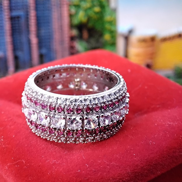 انگشتر نقره زنانه مدل glsr-1914