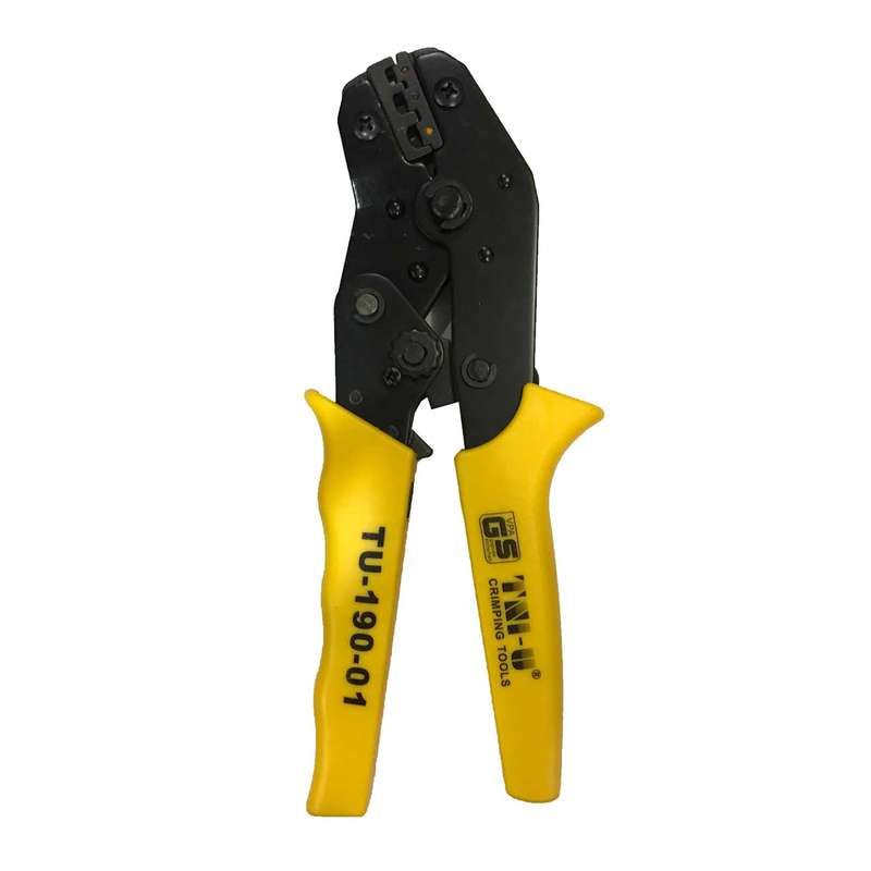 انبر پرس سر سیم تی ان آی مدل TU-190-01 سایز 0.25 - 2 - 2.5 میلی متر انبر پرس سر سیم تی ان آی مدل TU-190-01 سایز 0.25 - 2 - 2.5 میلی متر