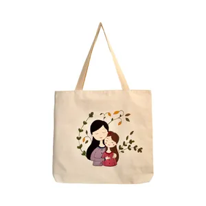 کیف دوشی دست دوز زنانه مدل توت بگ طرح مادر و کودک 