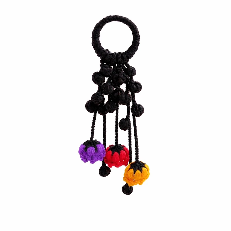 کش مو زنانه مدل بافتنی گلرخ کد q2