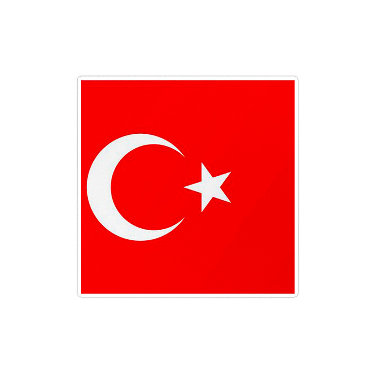 استیکر لپ تاپ ماسا دیزاین طرح turkey مدل STK1306
