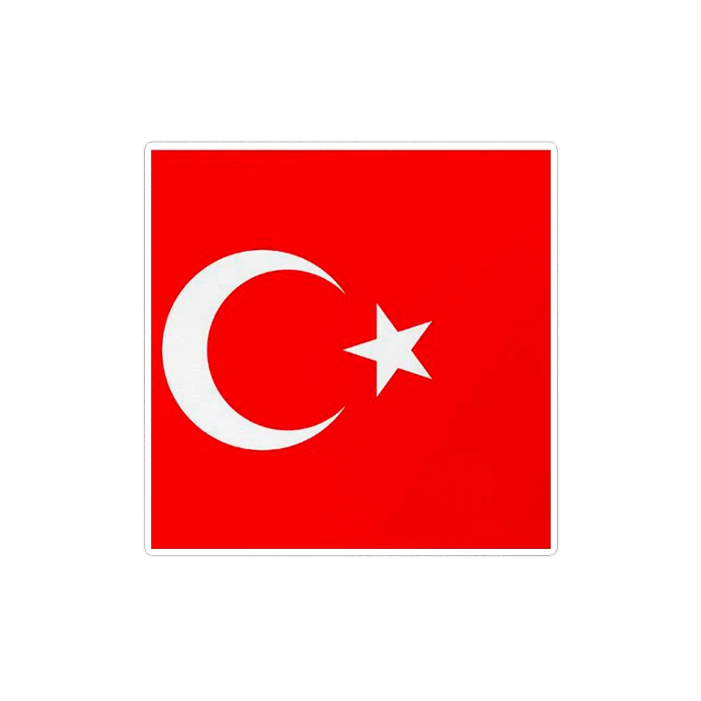 استیکر لپ تاپ ماسا دیزاین طرح turkey مدل STK1306