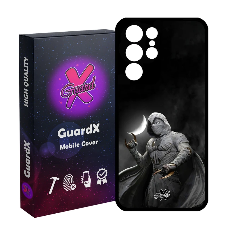 کاور گارد ایکس طرح Moon Knight مدل Glass10482 مناسب برای گوشی موبایل سامسونگ Galaxy S21 Ultra