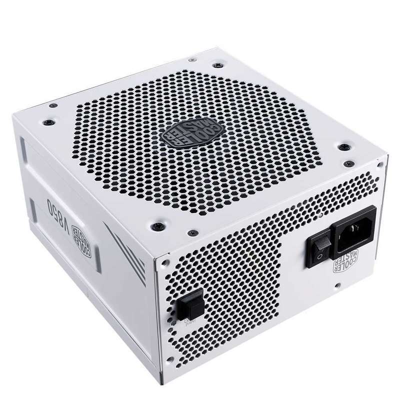 منبع تغذیه کامپیوتر کولر مستر مدل V850 GOLD V2 FULL MODULAR WHITE EDITION منبع تغذیه کامپیوتر کولر مستر مدل V850 GOLD V2 FULL MODULAR WHITE EDITION
