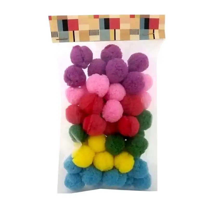 توپک پوم پوم کد TP2 بسته 50 عددی