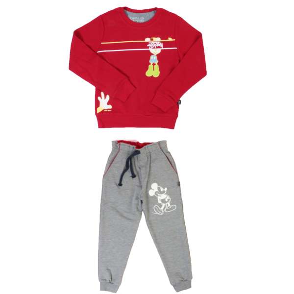 ست سویشرت و شلوار پسرانه زاراتو مدل nb655