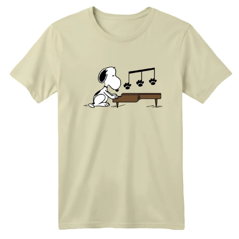 تی شرت آستین کوتاه بچگانه مدل اسنوپی کد ۴