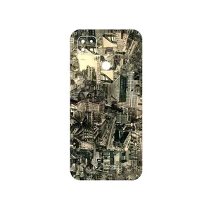MAHOOT Collage of Skyscraper Cover Sticker for Xiaomi Poco C31