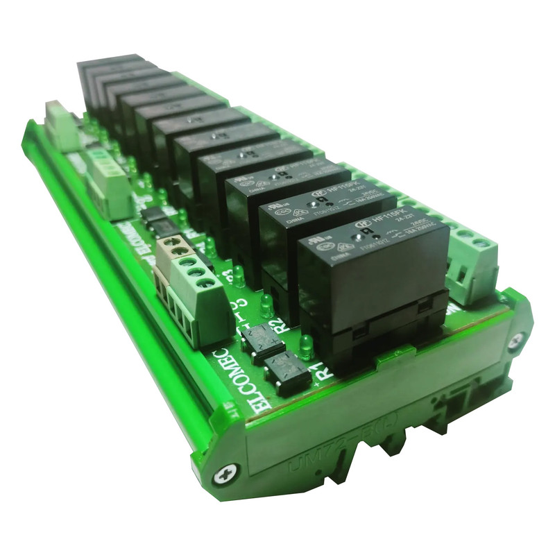 کارت رله 12 کانال اِلکامِک مدل E-RB-HTN12
