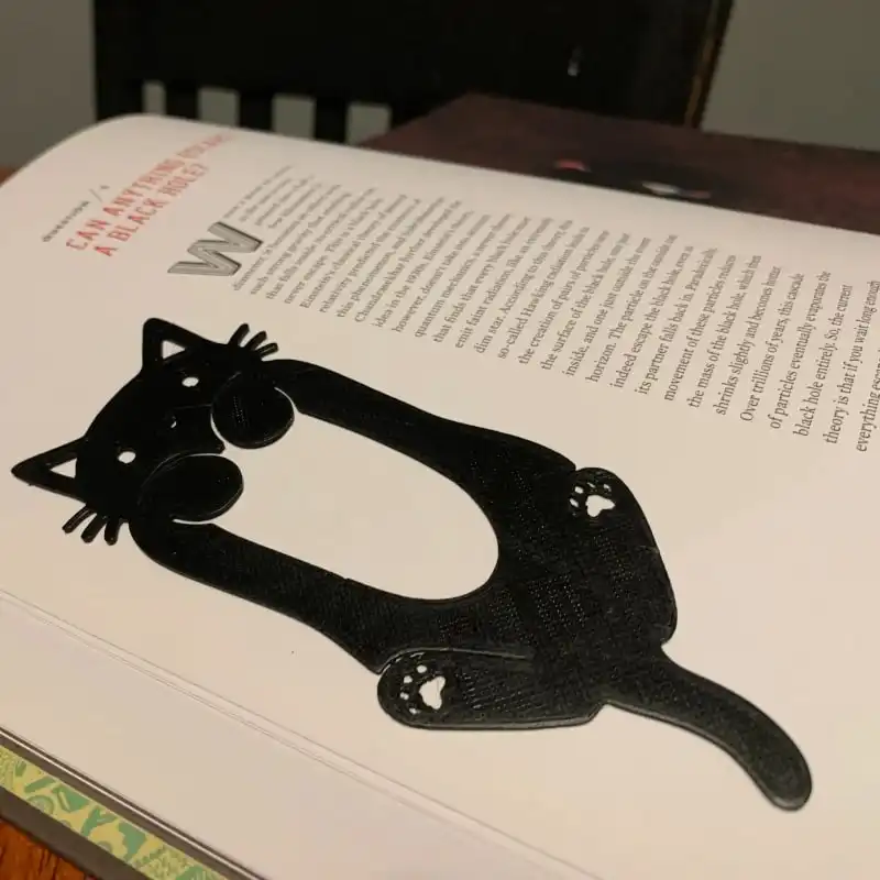 گیره نگهدارنده صفحه کتاب مدل گربه