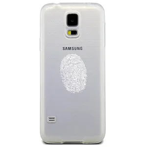 Megafone Finger Print C62-W Cover For Samsung Galaxy S5