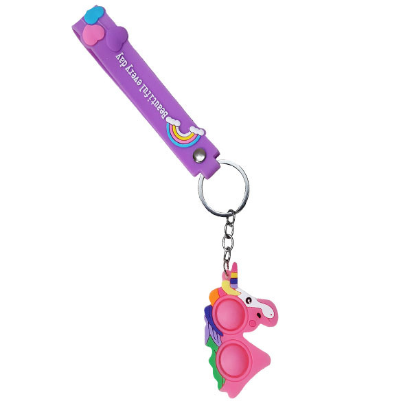 جاکلیدی دخترانه مدل سیلیکونی پاپیتی طرح یونیکورن جاکلیدی دخترانه مدل سیلیکونی پاپیتی طرح یونیکورن