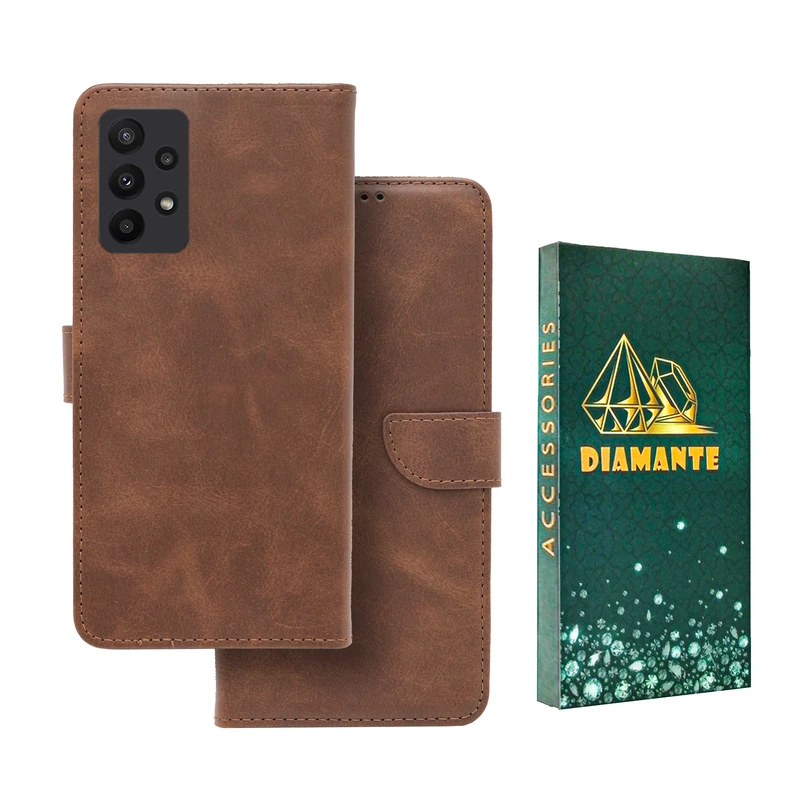 کیف کلاسوری دیامانته مدل Bors Gn مناسب برای گوشی موبایل سامسونگ Galaxy A32 4G 