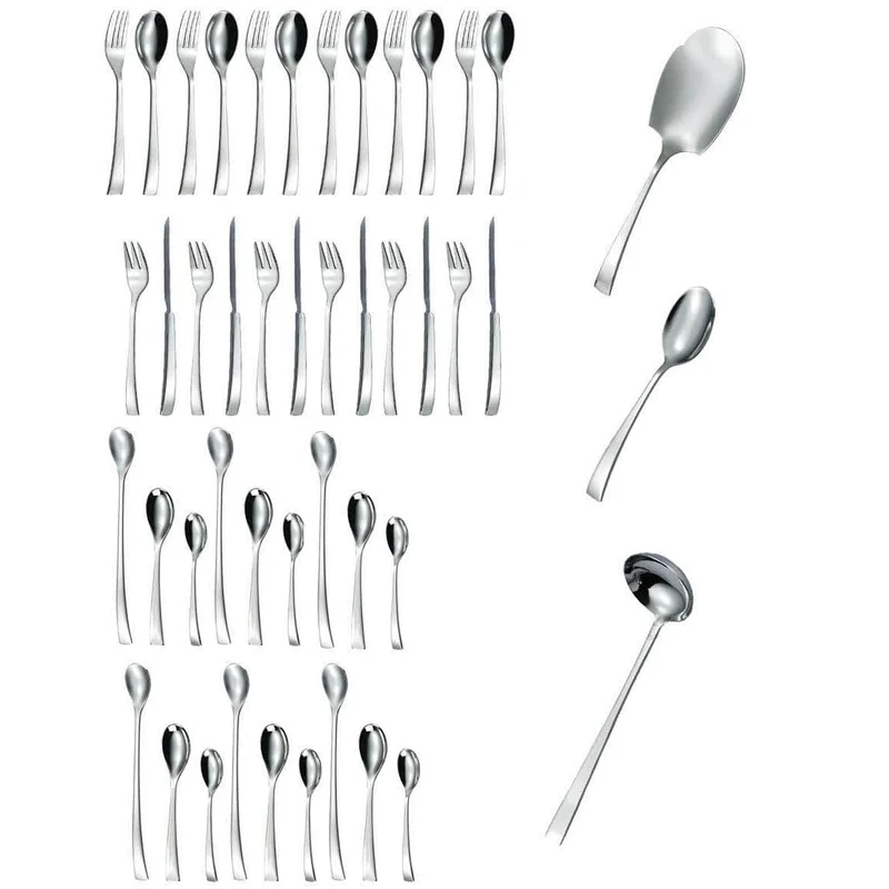 سرویس قاشق و چنگال 45 پارچه 6 نفره جی فی نی مدل 141